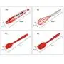 YWT Silicone Kitchen 10 Piece Set-Nonstick Cookware Silicone Kitchenware Set Cooking Shovel Spoon Tool Kitchenware Set No BPA Dishwasher Safety
