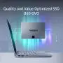 Samsung 860 QVO 4TB 2.5 Inch SATA III Internal SSD, Gray - MZ-76Q4T0B/AM