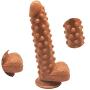 Brand New Bumps Fake Penis Silicone Dildo G-Spot Stimulate FAAK Big Size Suction Cock Sex Toys for Women Orgnasm Fetish Adult Game Female Masturbator 9 Inch