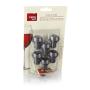 Vacu Vin Wine Saver Vacuum Stoppers Set of 6 ? Grey