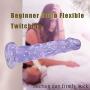TTQQJJ 7.8 Inch Safe and Heathy Silicone Powerful Suction Cup Women Personal Pleasure Toys - Blue - Biyenanian
