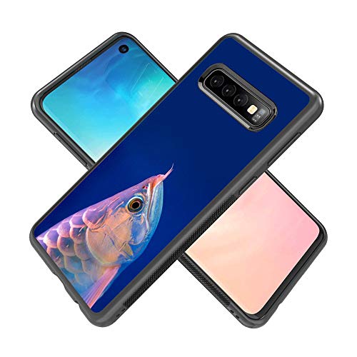 Samsung Galaxy S10 Case, Arowana Shock-Absorption TPU Rubber Bumper Samsung Galaxy S10 Case, Ultra Thin Slim Protective Cover for Samsung Galaxy S10-Black