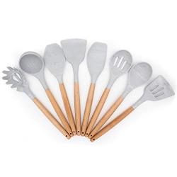 Cooking spoon shovel kitchen cooking spoon shovel eight pieces food grade silicone high temperature non-stick kitchen utensils, Kitchenware