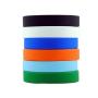 M-online Silicone Bracelets Blank Adult Rubber Wristbands Mixed Colors 12pcs/Pack Party Accessories Favor