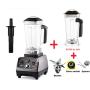Heavy Duty Automatic Timer Blender Commercial Grade Mixer Juicer 3Hp 2200W Fruit Food Processor Ice Smoothies 2L Jar,Extra Jar And 3Parts,Uk Plug