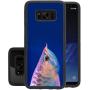 Samsung Galaxy S8 Case, Arowana Shock-Absorption TPU Rubber Bumper Samsung Galaxy S8 Case, Ultra Thin Slim Protective Cover for Samsung Galaxy S8-Black