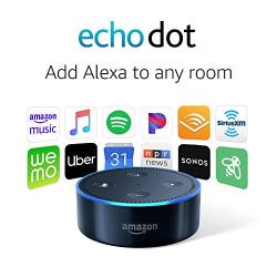 Echo Dot (2nd Generation) - Smart speaker with Alexa - Black