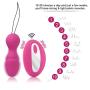 Wireness Remote Bullet Vibrator for Women.Waterproof Dual Vibrating Wearable G Spot & Clitoral Vibrator with 10 Powerful Vibrations - Love Egg for Couple Gift