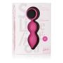 CalExotics Silhouette S1- Silicone Ben Wa Kegel Weights ? Hands Free Vibrating Pelvic Floor Exercise ? Waterproof Adult Sex Toys - Pink