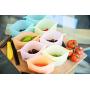 Reusable Silicone Food-Storage Cooking Bags - Airtight Zip Seal Colored Containers Keep Food Hot or Cold - Baby Food Prep or Sous Vide - FDA Grade (2L+ 4M+1 L free bag)