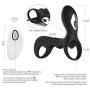 Silicone Enhancement Waterproof Six Ring, Adullt Male Toys Clit- Stimulating Vibrate Thing Clock Ring for Dicks Six Toys for Women Men Couple Durable in Use T-Shirt