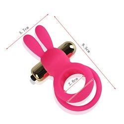 Powerful Vibrate Delay Ring Massager Male Postate Massager Silicone Training Relaxation Toys