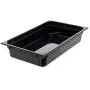 Carlisle 10201B03 StorPlus Full Size Food Pan, Polycarbonate, 4" Deep, Black