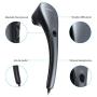 Naipo Handheld Back Massager Electric Deep Tissue Percussion Massage with Heat, Wide-Range Adjustable Intensity for Neck Shoulder Foot Leg Muscle Full&nbsp