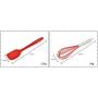 JunbosiSilicone Kitchenware Set of 10 Kitchen Silicone Cooking Spoon Shovel Kitchenware Set Colander Kit,Blue