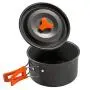 small-lovely Camping Cookware Mess Kit Backpacking Gear & Hiking Outdoors Bag Cooking Equipment Lightweight, Compact, Durable Pot Bowls
