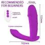 Vidanoble Invisible Clit Vibrartor Wearable Vibrate Wireless Remote Control Vibrating Pantoys for Women Bullet Adullt Toys for Female,Waterproof Wireless Remote USB Rechargeable Tshirt