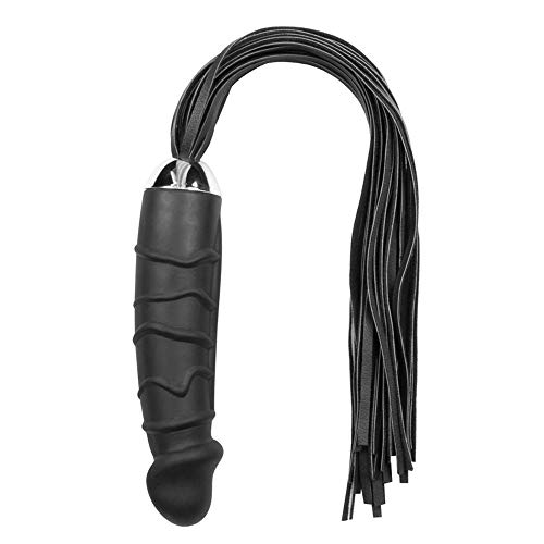 Suppion 1 Pcs Adult Toys Sex Whip SM Toy Flogger Cat Nine Tail Adult Alternative Silicone Handle Tawse