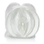 CalExotics Stroke It Pussy & Ass - Heavy Duty Male Masturbator - Silicone Masturbation Sleeve ? 6.5 Inch Male Stroker Sex Toy - Clear