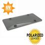 BLVD-LPF OBEY YOUR LUXURY  Tinted Clear Smoked Unbreakable License Plate Shields - 2-Pack Novelty/License Plate Tint Smoke Bubble Covers