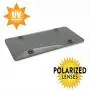 BLVD-LPF OBEY YOUR LUXURY  Tinted Clear Smoked Unbreakable License Plate Shields - 2-Pack Novelty/License Plate Tint Smoke Bubble Covers