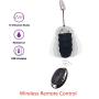 USB Charging Wireless Remote Control Mini, Strong 10 Modes Waterproof Desgin Safe Silicone Small Massagers, Body Relieve Muscle Pain Sport