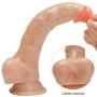 9.84 Inch Soft Waterproof Toy Meat Female Massager PVC with Powerful Suction Cup Horse Face CHUKRUK0919