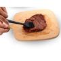Silicone Cooking Baking Utensil Set - 5 Pcs Spatula Kitchen Utensil Kitchenware Non-Stick & Heat Resistant Black