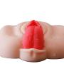 Silicone P?ck?t P`ü??e? Men Hands Free M?stürb?t??n Toys Female Lifelike P`ü???foot Double Tightening Holes