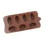 REDAN Coffee Bean Cake Mold Silicone Mold for Candy Ice Chocolate Bakeware Kitchenware Mould 7 Holes