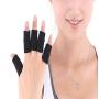 Happyupcity 10 PCS 1.7 Inch Finger Joint Sleeve Guard Elastic Compression Finger Sheath Protector Sports Volleyball Anti-Skid Protective Gear Bandage Support Braces