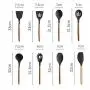 SKYyao Kitchen utensil set Silicon Bakelite handle kitchenware 8-piece set environment-friendly cooking non-stick pot kitchenware Silicone