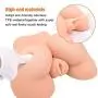 Fleshlike Soft Silicone TPE Dolls for Men Male Realistic Toys Lifesize Adult Toys Lovely Doll (8×8×3.5in)