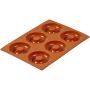 Wilton Non-Stick Food-Grade Silicone Donut Baking Pans, Set of 2
