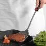 Yvetti Kitchen Utensil Set Durable Non-Stick Silicone High Temperature Resistant Shovel Spoon Brush Kitchenware Cooking Tools Best Kitchen Gadgets for Gift Black C