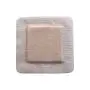 Silicone Foam Dressing with Border (Adhesive) Waterproof 4" X 4" (10 cm X 10 cm) (Central Ultra Absorbent-Foam 2.5" X 2.5") 10 Per Box (1) Wound Dressing by Areza Medical