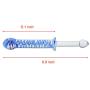 Wowlife Sexy Glass - Beautiful Flower Style Adult Sex Toy Plug Butt Plug Anal Trainer for Her or His