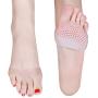 Metatarsal Pads for Women Ball of Foot Cushions 2 Pairs Soft Forefoot Pads for Women and Men Fast Pain Relief & All Day Comfort for Feet