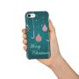 Full Protective iPhone 6 Case Cover, Stylish Slim Fit Shell Hard Plastic Case Cover Anti-Scratch Back for iPhone 6 & iPhone 6s 4.7" (Screen Protector Included) - Merry Christmas Decorative Pendants