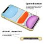Anuck iPhone 11 Case, Anti-Slip Liquid Silicone Gel Rubber Bumper Case with Soft Microfiber Lining Cushion Slim Hard Shell Shockproof Protective Case Cover for Apple iPhone 11 6.1&quot 2019 - Yellow