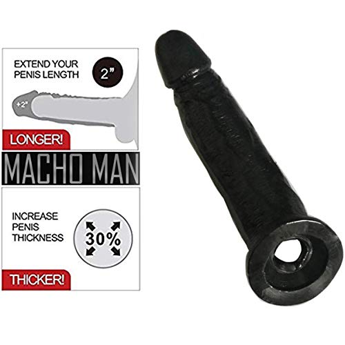 Silicone penile Condom Expander expands Male Chastity Toys Lengthen Cock Sleeves Dick Socks Reusable Condoms H6