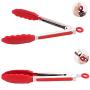 Lisa Bell 10pcs Non-Stick Kitchenware Silicone Heat Resistant Kitchen Cooking Utensils Baking Tool Cooking Tool Sets@Black