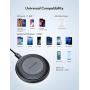 RAVPower Fast Wireless Charger 10W Max with QC 3.0 Adapter, Compatible with iPhone 11/11 Pro/11 Pro Max/Xs MAX/XR/XS/X /8/8 Plus, Galaxy Note 10/ Note10 Plus/S10/S9/S8 and More