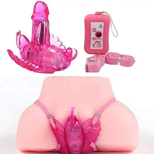 Wearable Butterfly Clitóriàl Stimulàtor Wireless Remote Control Silicone Vibràntor for Women Pleasure Toy
