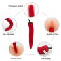 Mini Vibrator Peppers Soft Touch Internal Clitorial Sucking Toys for Women Silicone Rabbit Vibrantor for Women G Spotter Clītoris Magnetic USB Rechargeable Massager Toy,T-Shirt
