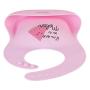 KIDDO FEEDO Silicone Bibs for Babies and Toddlers - 6 Unique Designs/Colors Available ? Waterproof, Soft and Easy-Clean - BPA Free - Pink