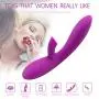 Cli^torial Sucking Toy for Women,12 Sucking Modes Tongue Vibrating Toy & Simulator with 24 Speed Vibration T-Shirt