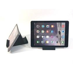 TabletProp - Universal Fit Soft Flexible Tablet, eReader and Smartphone Stand - Top Grade Silicone (Black)