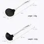8 Sets Of Silicone Kitchenware, Stainless Steel Handle Kitchen Set, High Temperature Anti-Scalding Cooking Spoon Shovel