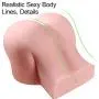 Lifelike 3D Life sizedTPE Dolls with 2 Opening Toys for Men Love doles for Man Realistic Adults Toys for Men Bedroom Self Pleasure (14.9×14.17×10.2 in)